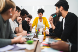 People gathered to process trauma in EMDR Group therapy